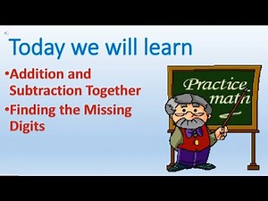Class 4 | Subtraction | Find the missing digits | #addition #subtraction #findthedifference #maths