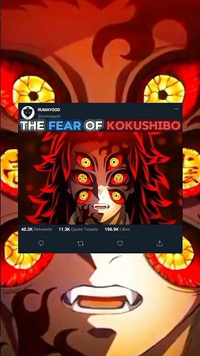 [“the Fear Of Kokushibo”] #shorts #tanjiro #demonslayer #anime