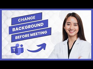 How To Change Microsoft Teams Background Before Meeting (Best Method)
