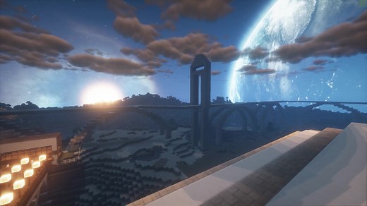 【我的世界光影】BSL standard光影效果全开啊有木有！！机器都要挺不住了有木有！！