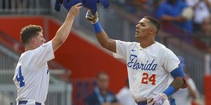 Gator baseball team holds off Florida A&M, 3-0 to begin NCAA regional