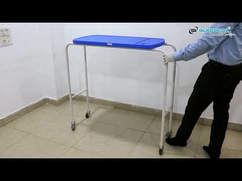 OVERBED TABLE (GEN) – SIS 2044 | Adjustable Overbed Table #sisurgical