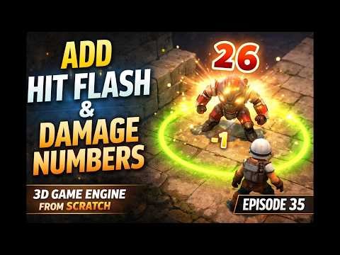 Add Hit Flash & Damage Numbers in ECS | Combat Feedback Upgrade | Ep 35