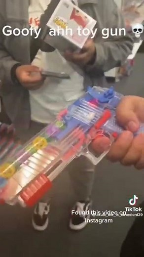 Goofy ahh toy gun