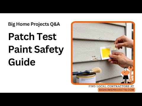 Adhesion Patch Test For Paint Compatibility
