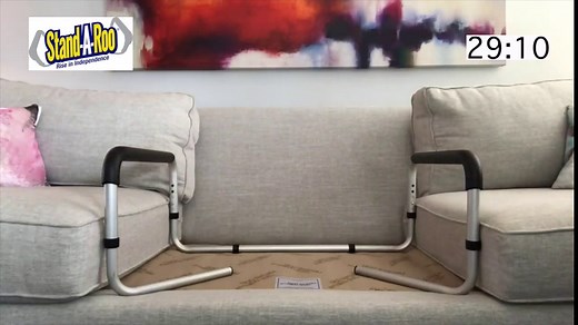 Portable Couch Standing Aid for Seniors by STAND A ROO - NO Assembly Required - Stand Assist for Elderly, Disabled and Expecting Mothers - Medical Grade Materials Up to 350 lbs.
