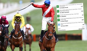 Punter stands to win €590k for fiver bet if Envoi Allen wins at Cheltenham today - Extra.ie