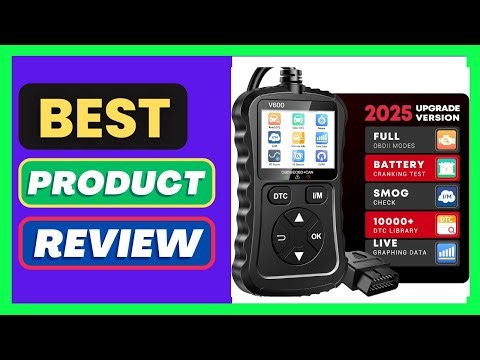 Xiauodo OBD2 Scanner Car Code Reader Support Voltage Test Plug and Play