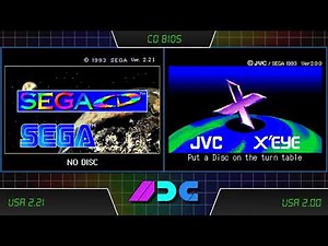 Mega Sega CD bios versions