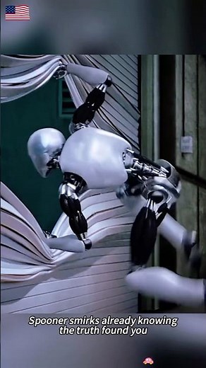 🎬🤖 I, Robot | He Found the One That Felt Fear 😱🔍 #movie