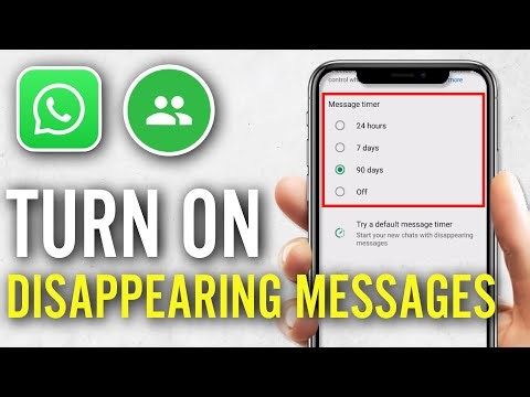 How to Turn On Disappearing Messages in WhatsApp Groups (Step-by-Step Guide)