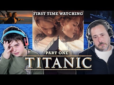 TITANIC - PART 1 (1997) FIRST TIME WATCHING - MOVIE REACTION! EPIC!