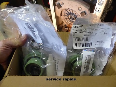 CHANGEMENT DES ROULEMENTS D UN LAVE LINGE ELECTROLUX