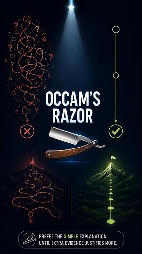 The Power of Simplicity in a Complex World #OckhamsRazor