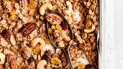 Healthy Granola Recipe (vegan & gluten free!) | Ambitious Kitchen