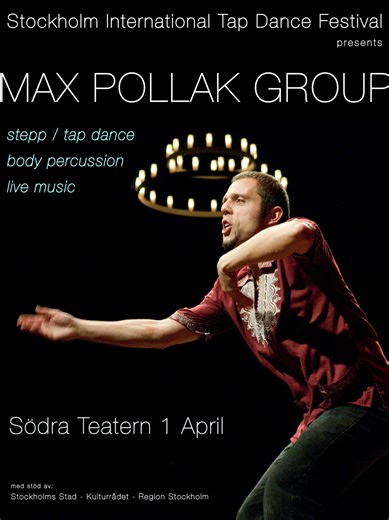 Max Pollak Group Opens Stockholm International Tap Dance Festival