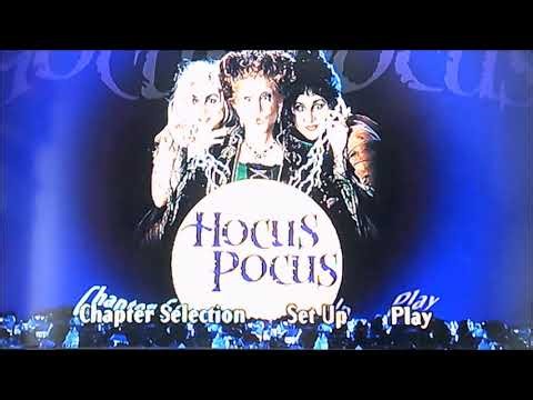DVD Menu Walkthrough to Hocus Pocus