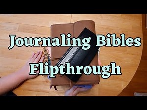 Complete Bible Journaling Flipthrough, All of the Pages I have Done On My Journey In God's Word.