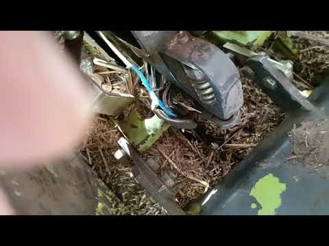 Setting up the Claas Quadrant 1150 knitting machine