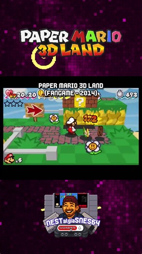 Paper Mario 3D Land: La Revolución Sin Turnos