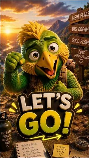 Let’s go = energy word natives use 🚀 | sound fluent in English with Saylo 🦜