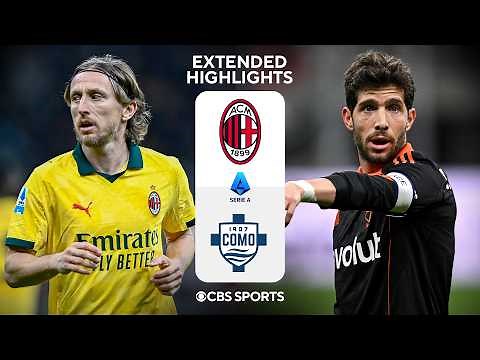 AC Milan vs. Como: Extended Highlights | Serie A | CBS Sports Golazo