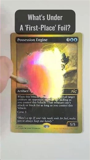 What's Up With First-Place Foils?