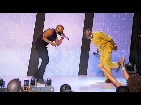 Eddy Kenzo performance at Comedy Store 2022 with Clever J as a surprise act to his fans.