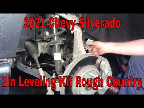 2021 Chevy Silverado 2in Leveling Kit (Rough Country 1323)