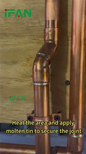 Copper Pipe Soldering Technique | Clean & Durable Joint Method