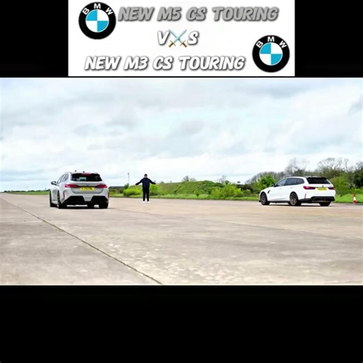 Drag race between M5 CS vs M3 CS 🔥 #shorts #race #youtubeshorts