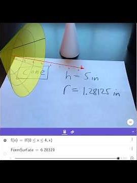 Modeling in 3D (Algebra 1 & Geometry) in GeoGebra 3D GC with Augmented Reality