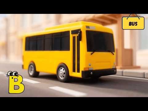 A to Z Vehicles for Kids | Learn ABC with Cars, Trucks, Helicopter & More | Fun Toy Vehicles