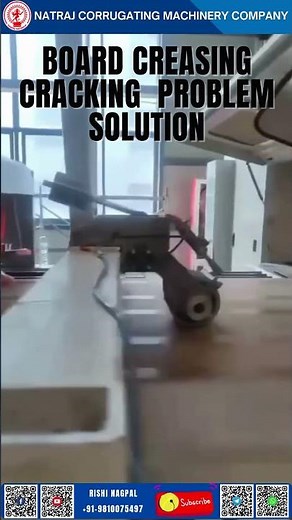 How to Solve Board Creasing & Cracking Problem in Corrugated Boxes | Expert Tips by Nagpal Industry