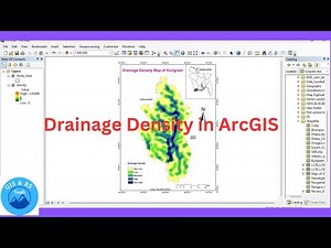 Drainage Density or Stream Density Map in ArcGIS