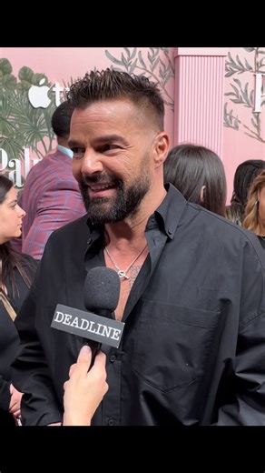 #RickyMartin on wearing a speedo in #PalmRoyale and if we can expect to see him back for Season 2 | Deadline Hollywood