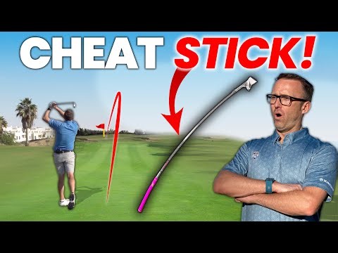 OVER THE TOP GOLF SWING PRODUCES A DRAW - CHEAT STICKS | Golf Studio