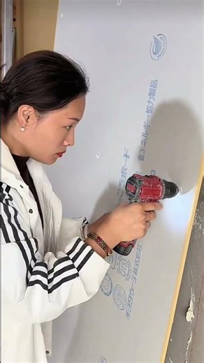 Wall panel installation#diy #powertools #homerenovation #tools