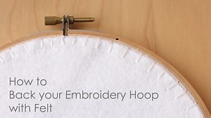 Finish off your embroidery projects by backing the hoops with felt! For full tutorial go here>>https://youtu.be/fbbQXyiLL4M For the fairy tale embroidery patterns go here>>https://cutesycrafts.com/2017/10/fairy-tale-hand-embroidery-designs.html | Cutesy Crafts