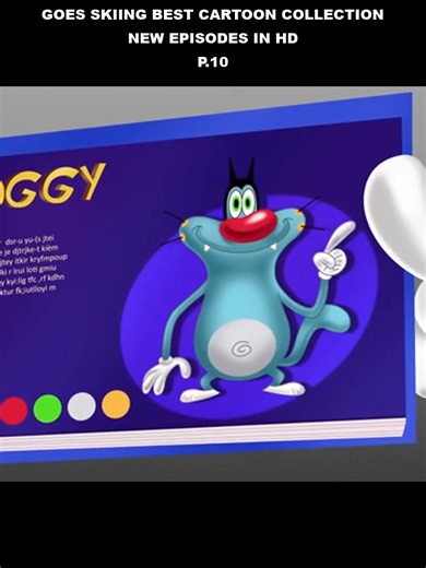 Oggy Goes Skiing: Best Cartoon Collection