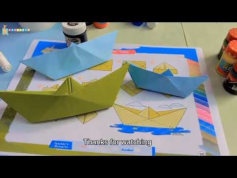 Easy Origami Boat Tutorial for Kids | Step-by-Step Folding Guide