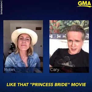 21K views · 337 reactions | "As you wish." Robin Wright and Cary Elwes reunite to announce debut of "The Princess Bride" on Disney+ in May! https://gma.abc/2KrN1Vo | Good Morning America | Facebook