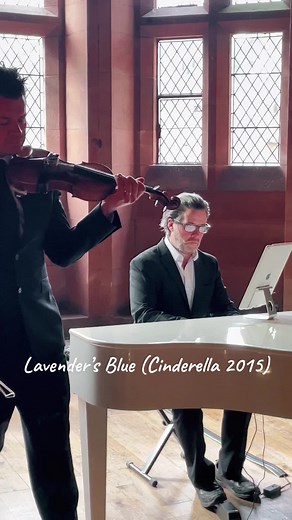 Lavender’s Blue #dillydilly #cinderella #disney #disneyland #fypシ #violin #violinist #piano #music