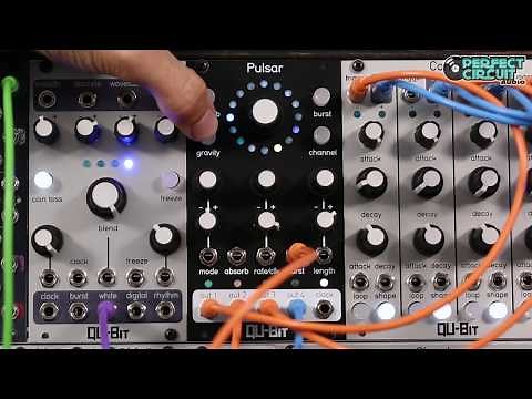 Qu-Bit Pulsar Burst Generator