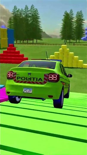 TRANSPORTING AND PARKING POLICE CARS, AUDI, JEEP, DACIA, FORD, COLORFUL VEHICLES ON MAN TRUCKS. FS22