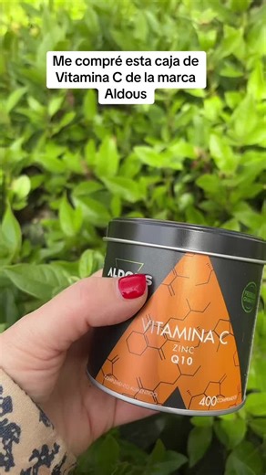 No sabía que la necesitaba tanto… 1000mg de Vitamina C   Zinc   Q10 400 comprimidos (sí, 400 😳) Perfecto para el día a día Para esos días de cansancio… Y cuando notas que necesitas un extra Fácil, rápido y sin complicaciones Lo añadí a mi rutina diaria. . #descubrelasofertas #ofertasdeprimavera #ofertasparati ##VitaminaC#Aldous