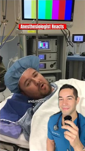 He tried to beat his last record 😭 (fighting anesthesia)