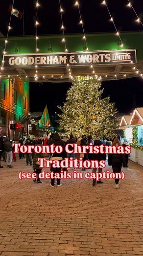 37K views · 3.5K reactions | Toronto Christmas Traditions The...