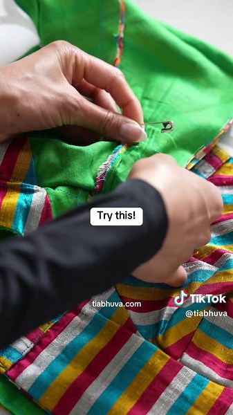 No Sew Blouse Alteration for Quick Fashion Fix