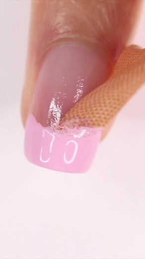 697K views · 10K reactions | viral TikTok nail hacks! Best French tip nail hack | Gabby Angelique | Facebook